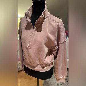 Abercrombie Sunday Quarter Zip Sweatshirt